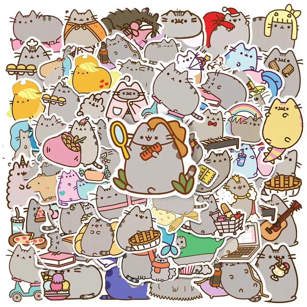 10/50Pcs Cartoon Cute Kawaii Cat Varied Stickers Pack for Kids Travel Luggage Laptop Helmet Notebook Decoration Graffiti Decals
10/50Pcs Cartoon Cute Kawaii Cat Varied Stickers Pack for Kids Travel Luggage Laptop Helmet Notebook Decoration Graffiti Decals