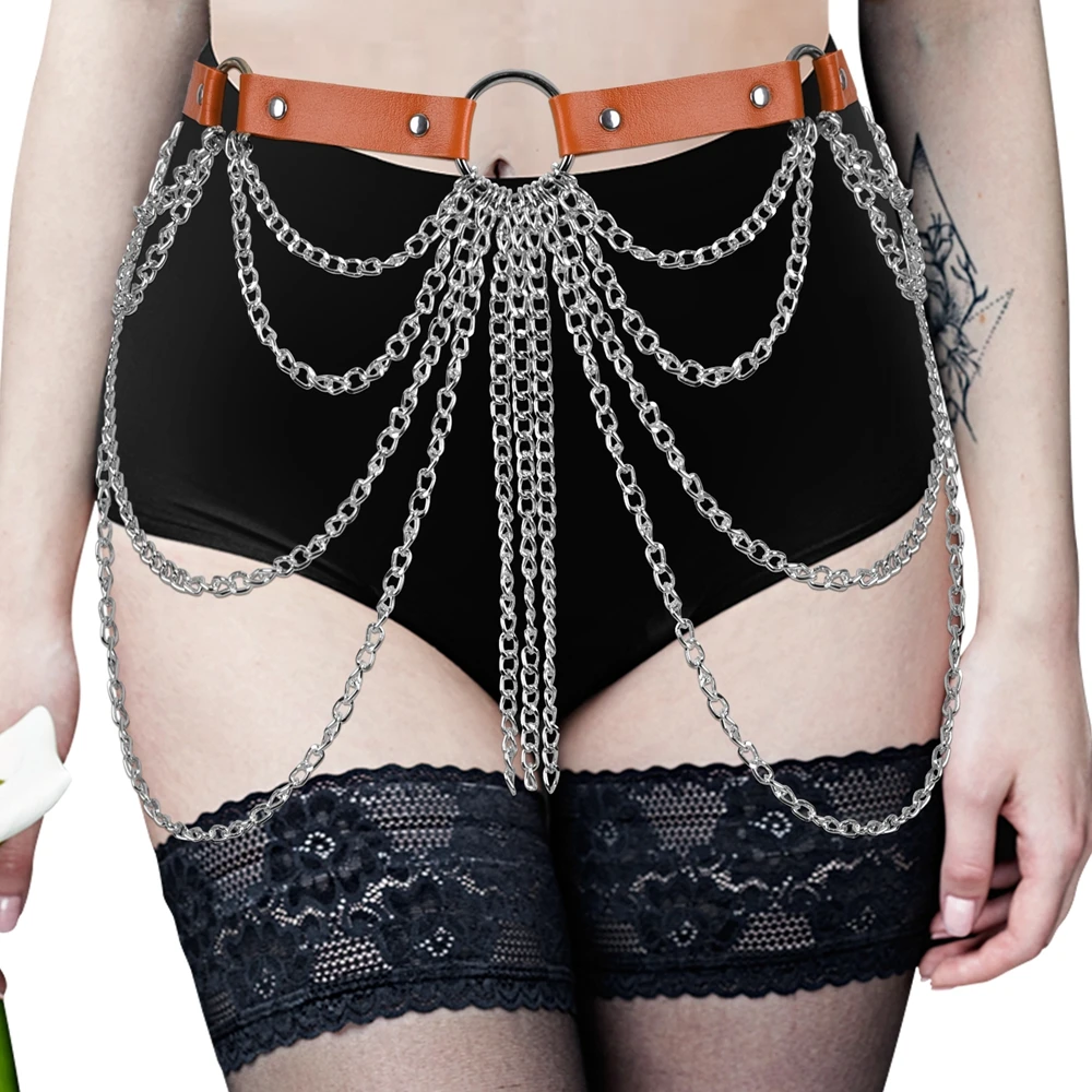 

Goth Body Suspender 1Set Costumes Sexy Lingerie Harness Dance Rave Wear Harness Bra Leather Stockings Bondage Straps Garter Belt