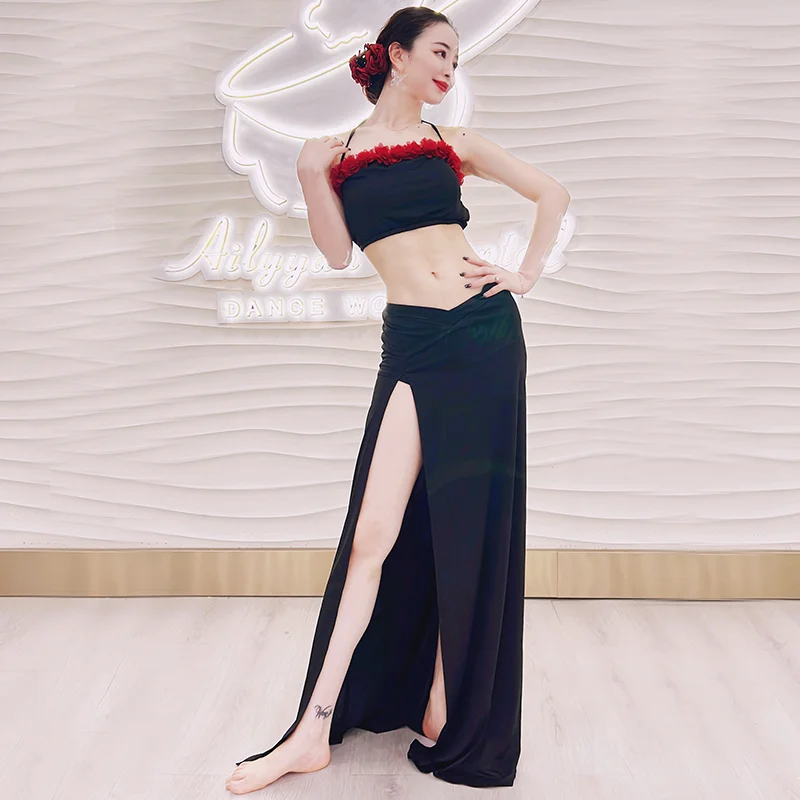 Belly Dance Practice Costume Performance Costume New Suspenders Sexy lace Oriental Dance Court Skirt Performance Female Sexy
Belly Dance Practice Costume Performance Costume New Suspenders Sexy lace Oriental Dance Court Skirt Performance Female Sexy