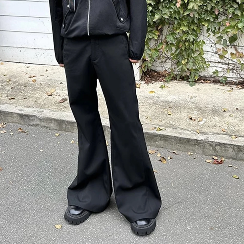 Harajuku Straight Wool Cotton Embroidery Black Flare Pants Men's Hip Hop Wide Leg Baggy Casual Cargos Unisex Loose Trousers
Harajuku Straight Wool Cotton Embroidery Black Flare Pants Men's Hip Hop Wide Leg Baggy Casual Cargos Unisex Loose Trousers