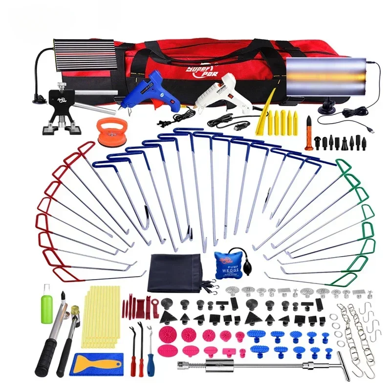 

Super PDR Other Vehicle Tools Hail Damage Repair Tools Set Dent Repair Kit Auto Body Repair Tools for Car