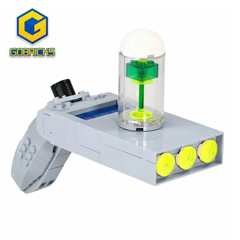 Gobricks 2022 Moc Technical Gun Toy Cartoon Movie Rick Creative Morty Portal Gun Building Blocks Idea Education Toy For Kid Gift
Gobricks 2022 Moc Technical Gun Toy Cartoon Movie Rick Creative Morty Portal Gun Building Blocks Idea Education Toy For Kid Gift