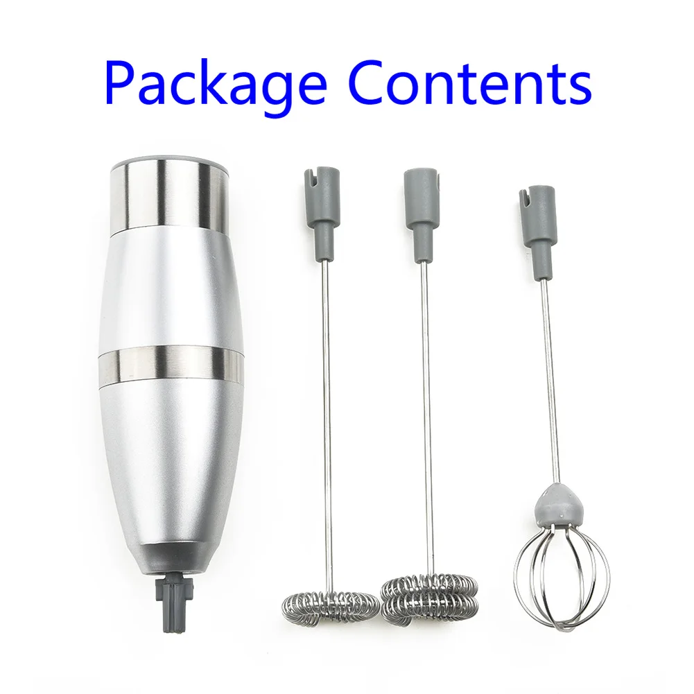 Electric Milk Frother Coffee Drink Foamer Creative Stainless Steel Kitchen Whisk Mixer Milk Powder Mixer Household
Electric Milk Frother Coffee Drink Foamer Creative Stainless Steel Kitchen Whisk Mixer Milk Powder Mixer Household