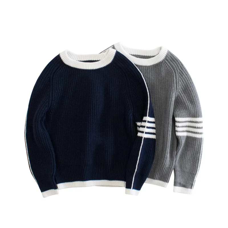 Brand Children's Clothing 2023 Autumn Winter New Kids Sweaters Boys Casual Stripe Long Sleeve Knitted Pullover Tops Jumper
Brand Children's Clothing 2023 Autumn Winter New Kids Sweaters Boys Casual Stripe Long Sleeve Knitted Pullover Tops Jumper