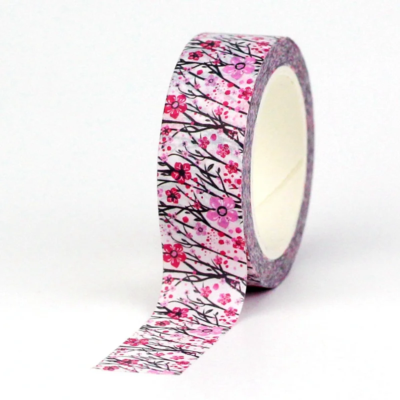 2023 NEW 1PC 10M Decorative Sakura Washi Tape for Scrapbooking Planner Adhesive Masking Tape Cute Papeleria
2023 NEW 1PC 10M Decorative Sakura Washi Tape for Scrapbooking Planner Adhesive Masking Tape Cute Papeleria
