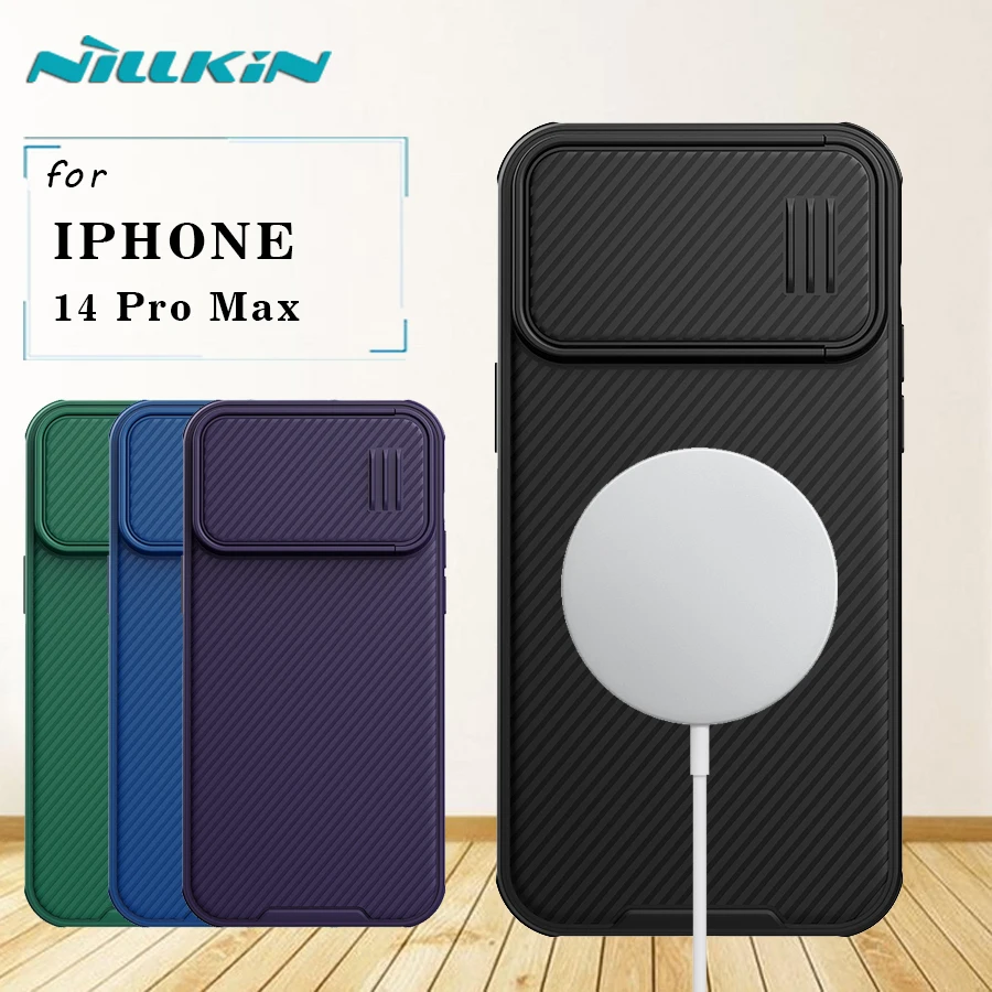 for IPhone 14 Pro Max Magnetic Case Nillkin Magsafe Camshield S Case Camera Protector Shockproof Back Cover For iPhone 14 Pro
for IPhone 14 Pro Max Magnetic Case Nillkin Magsafe Camshield S Case Camera Protector Shockproof Back Cover For iPhone 14 Pro