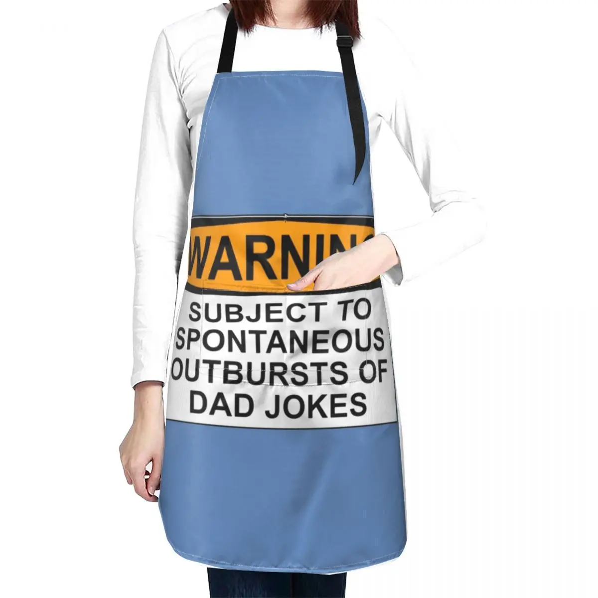 

WARNING: SUBJECT TO SPONTANEOUS OUTBURSTS OF DAD JOKES Apron Kitchen Aprons Woman Customizable Apron Kitchen Apron For Women