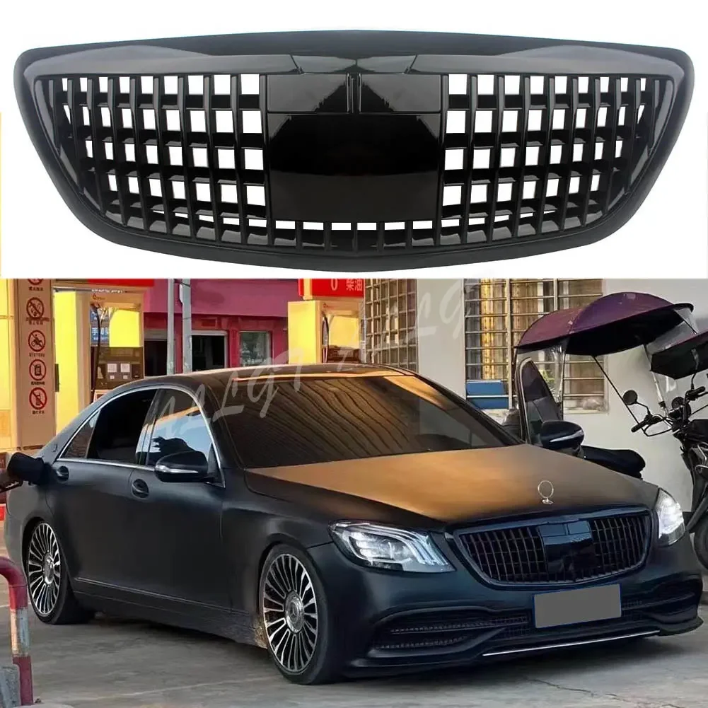 Решетки для передних гонок, верхний бампер для Mercedes-Benz W222 S550 S500 S450 S350 2014-2020 с камерой Flip ACC Black
Решетки для передних гонок, верхний бампер для Mercedes-Benz W222 S550 S500 S450 S350 2014-2020 с камерой Flip ACC Black