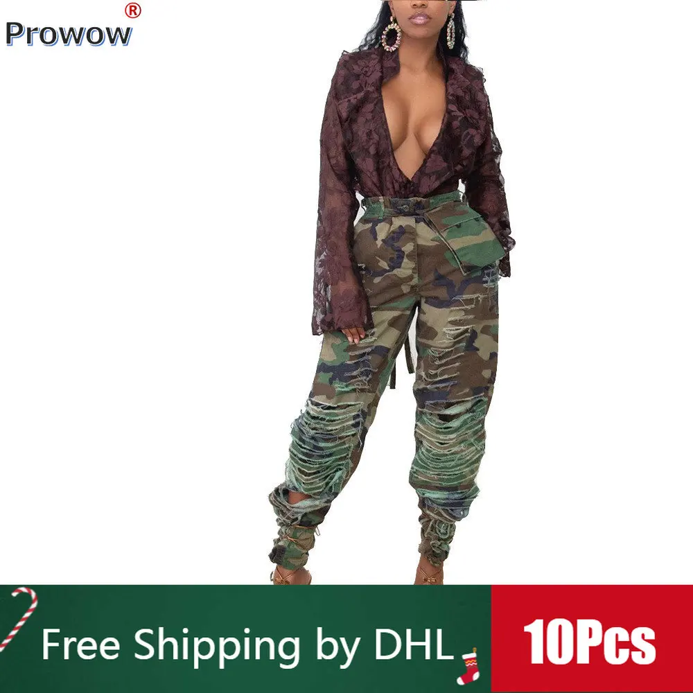 10Pcs Bulk Camouflage Pants Women Streetwear Summer 2023 Y2k Casual Joggers Sweatpants Sexy Holes Pockets Clothes Wholesale 9706
10Pcs Bulk Camouflage Pants Women Streetwear Summer 2023 Y2k Casual Joggers Sweatpants Sexy Holes Pockets Clothes Wholesale 9706