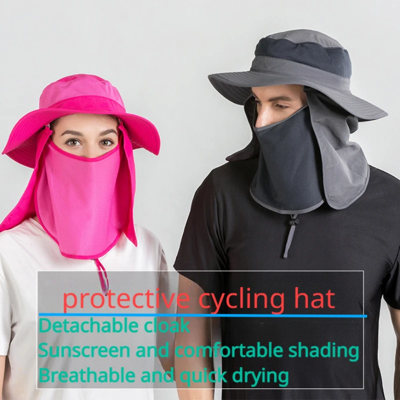 Outdoor Spring and Summer UV Resistant Breathable Large Edge Sun Shading Protective Cycling Hat Mountaineering Cycling Hats
Outdoor Spring and Summer UV Resistant Breathable Large Edge Sun Shading Protective Cycling Hat Mountaineering Cycling Hats
