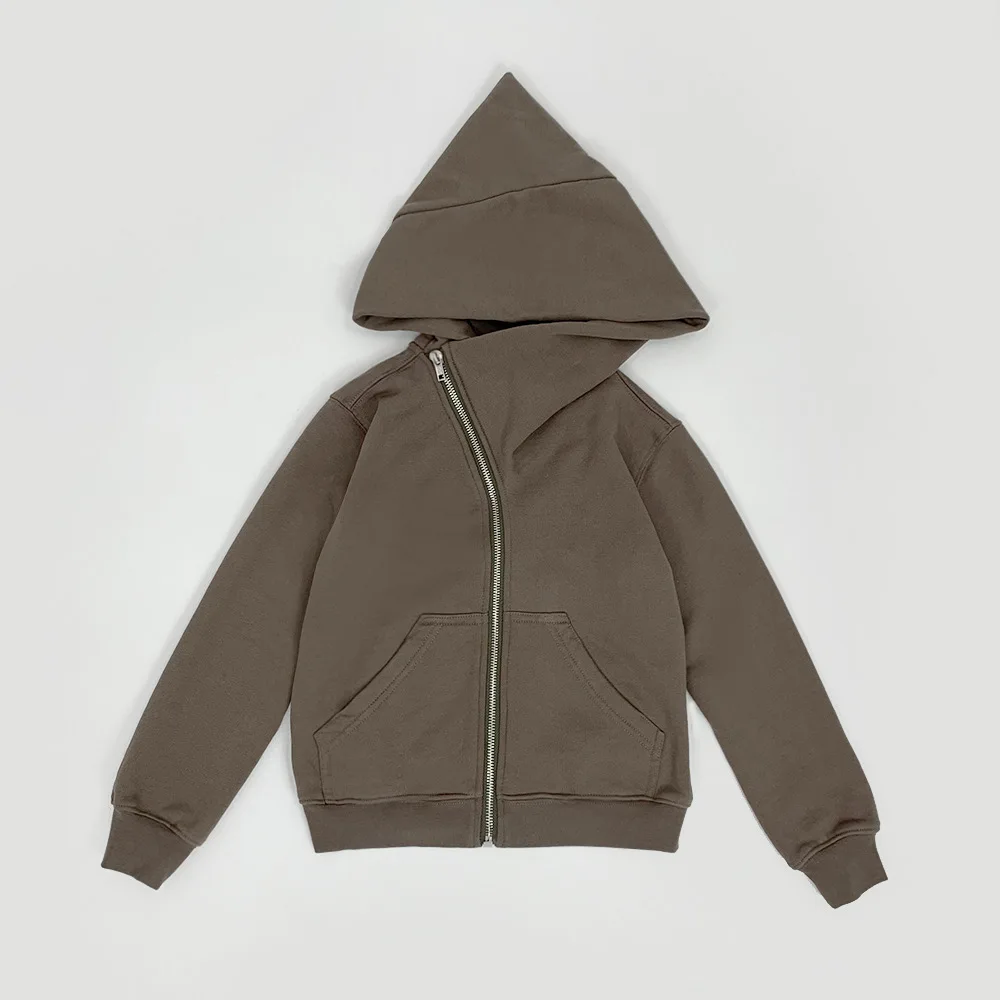 children clothing Rick Men Hooded Jackets Women Hooded Cardigans Irregular Diagonal Zipper Ro Owens Warm Hooded Sweatshirt
children clothing Rick Men Hooded Jackets Women Hooded Cardigans Irregular Diagonal Zipper Ro Owens Warm Hooded Sweatshirt