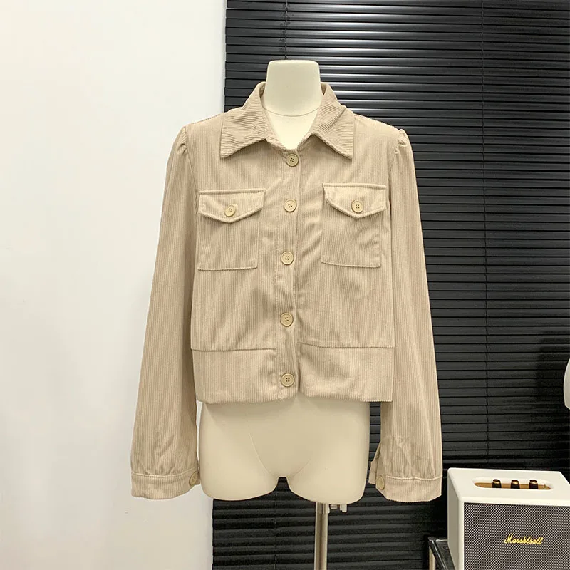 Y2K Vintage Work Jacket Female Coat Office Lady Solid Long-Sleeved Peter Pan Collar Top Mujer Jacket
Y2K Vintage Work Jacket Female Coat Office Lady Solid Long-Sleeved Peter Pan Collar Top Mujer Jacket