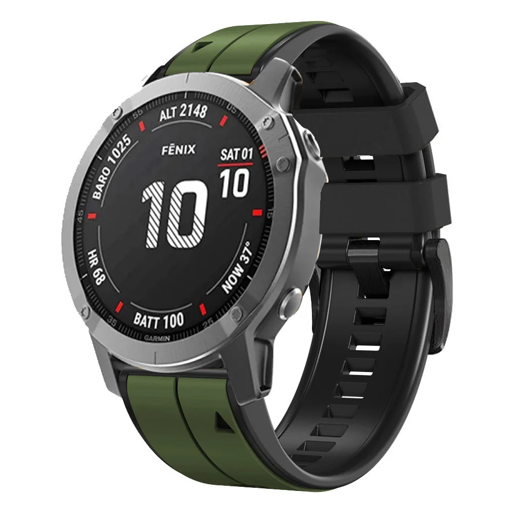 26mm Silicone QuickFit Watchband Correa Strap For Garmin Fenix 7X 6X Pro 5X 3 3HR Epix 2 Smartwatch Wristband Enduro 2 Bracelet
26mm Silicone QuickFit Watchband Correa Strap For Garmin Fenix 7X 6X Pro 5X 3 3HR Epix 2 Smartwatch Wristband Enduro 2 Bracelet
