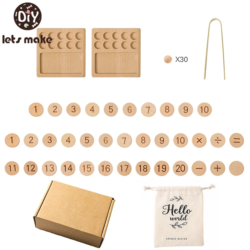 Infant Wooden Montessori Toys Arithmetic Wooden Board Number Counting Math Rducational Toy Baby Training Game Toy Product 
Infant Wooden Montessori Toys Arithmetic Wooden Board Number Counting Math Rducational Toy Baby Training Game Toy Product