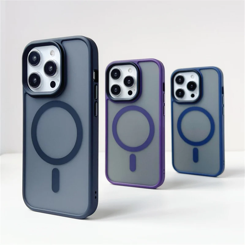 For iphone 15pro case Magnetic Magsafe phone case for iphone 14pro 15 14 14pro max Matte anti-fall hard case protective cover
For iphone 15pro case Magnetic Magsafe phone case for iphone 14pro 15 14 14pro max Matte anti-fall hard case protective cover