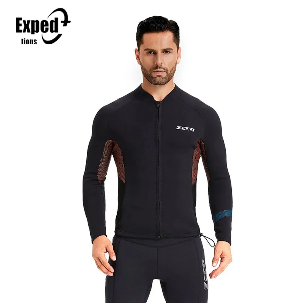 

1.5MM Neoprene Wetsuit Jacket Pants Split Surfing Jacket Pants Snorkeling Scuba Swimming Swimsuit Women Diving Suit Men