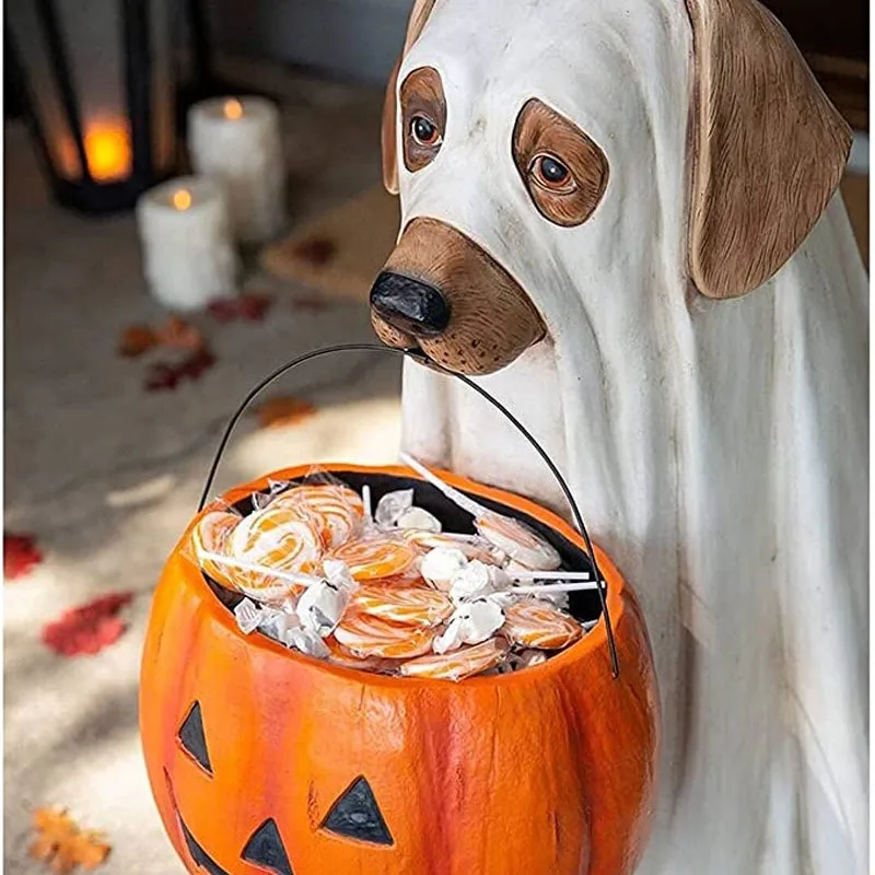 Halloween Dog Elf Candy Bowl Resin Crafts For Christmas Halloween Decoration Props Thanksgiving Party DIY Party Home Decorations
Halloween Dog Elf Candy Bowl Resin Crafts For Christmas Halloween Decoration Props Thanksgiving Party DIY Party Home Decorations