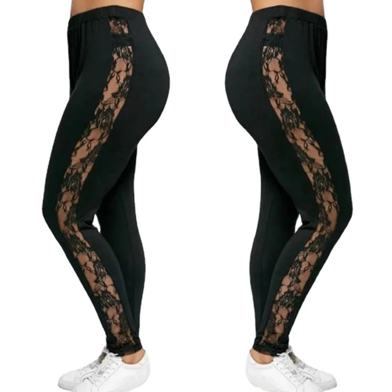 3XL Plus Size Lace High Waist Fitness Leggings Women Holllow Out Yoga Pants Gym Workout Sports Trousers
3XL Plus Size Lace High Waist Fitness Leggings Women Holllow Out Yoga Pants Gym Workout Sports Trousers