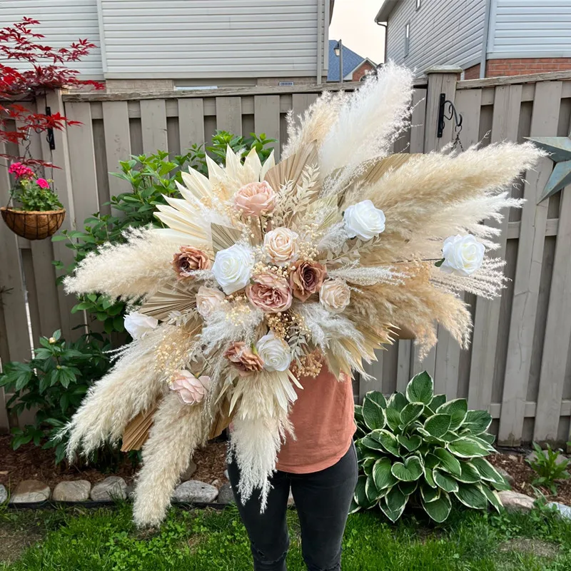 Big Fluffy Natural Pampas Grass Garden Decor Wedding Decorative Flower Large Dried Pampas Arch Flores Arrangement Decoration
Big Fluffy Natural Pampas Grass Garden Decor Wedding Decorative Flower Large Dried Pampas Arch Flores Arrangement Decoration