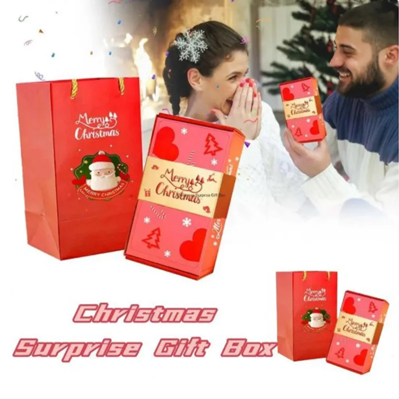 Christmas Gift Box Diy Folding Paper Box Money Pop Up Birthday Wedding Surprise Bounce Boxes Sets Explosions Red Envelope Gifts
Christmas Gift Box Diy Folding Paper Box Money Pop Up Birthday Wedding Surprise Bounce Boxes Sets Explosions Red Envelope Gifts