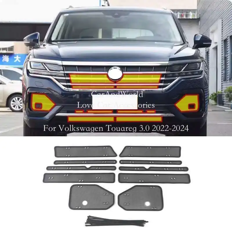 Центральная решетка радиатора для Volkswagen VW Touareg 2019-2024, защитная крышка конденсатора радиатора, аксессуар для защиты от насекомых, песка
Центральная решетка радиатора для Volkswagen VW Touareg 2019-2024, защитная крышка конденсатора радиатора, аксессуар для защиты от насекомых, песка