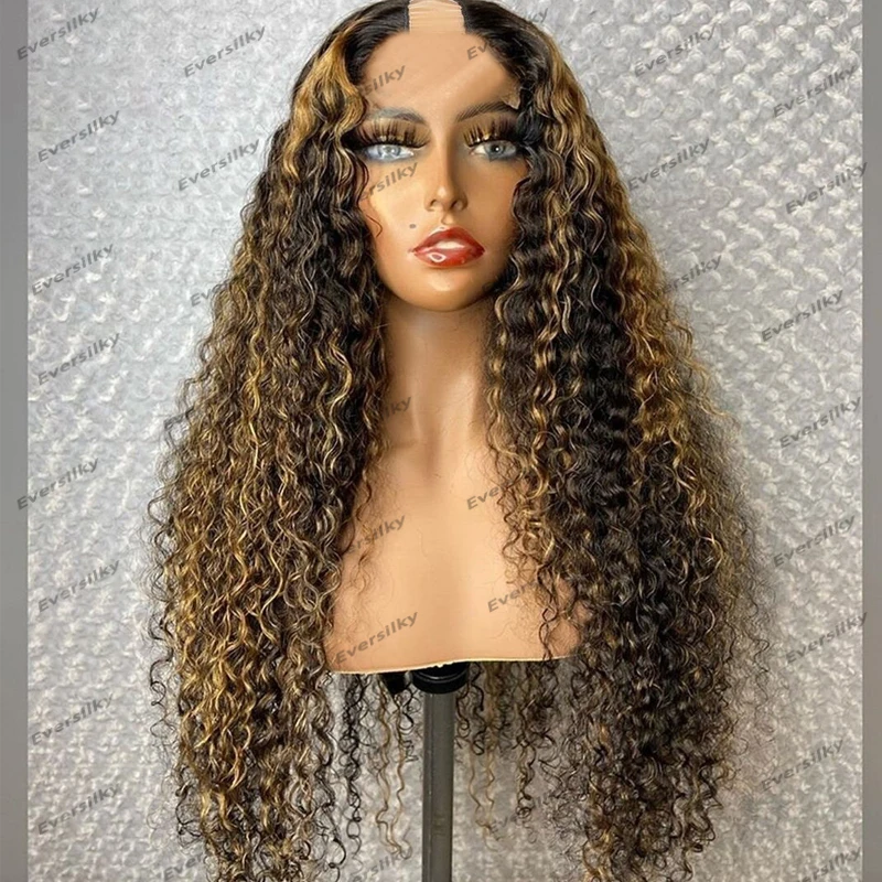 Long 26Inches Soft 100% Human Hair 1X4 U Part Wigs Natural Deep Wave Highlight Blonde Full End Glueless V Part Wigs No Leave Out
Long 26Inches Soft 100% Human Hair 1X4 U Part Wigs Natural Deep Wave Highlight Blonde Full End Glueless V Part Wigs No Leave Out