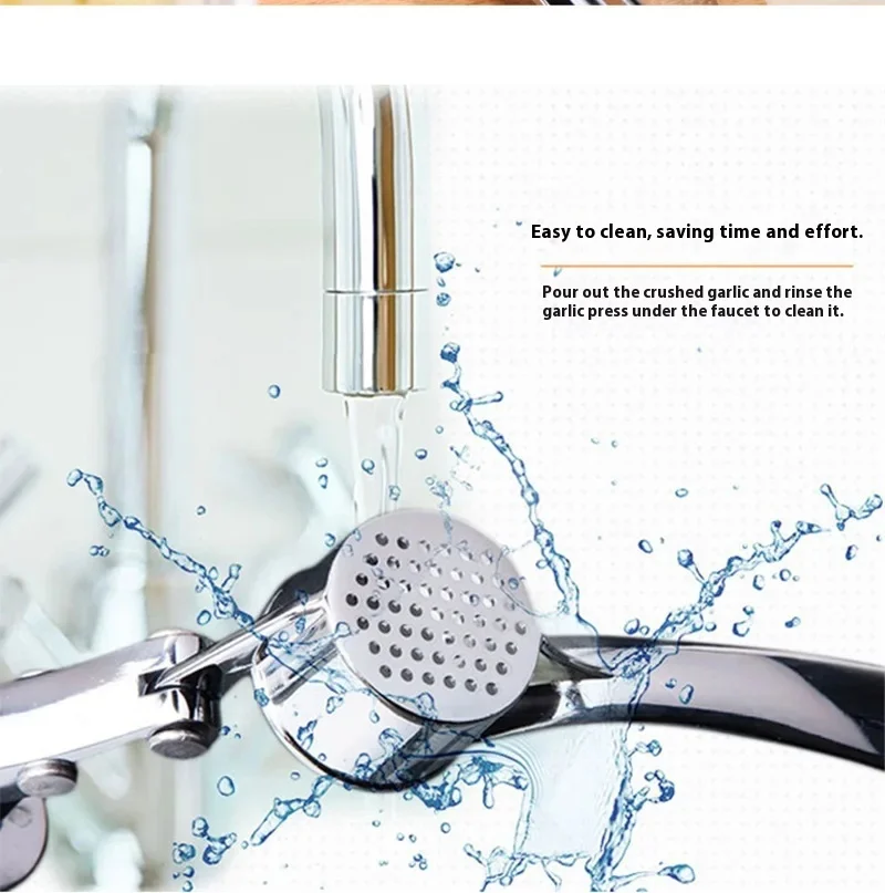 Garlic Press Crusher Mincer Kitchen Alloy Garlic Smasher Squeezer Manual Press Grinding Tool Kitchen Accessories Tools Garlic Press Crusher Mincer Kitchen Alloy Garlic Smasher Squeezer Manual Press Grinding Tool Kitchen Accessories Tools