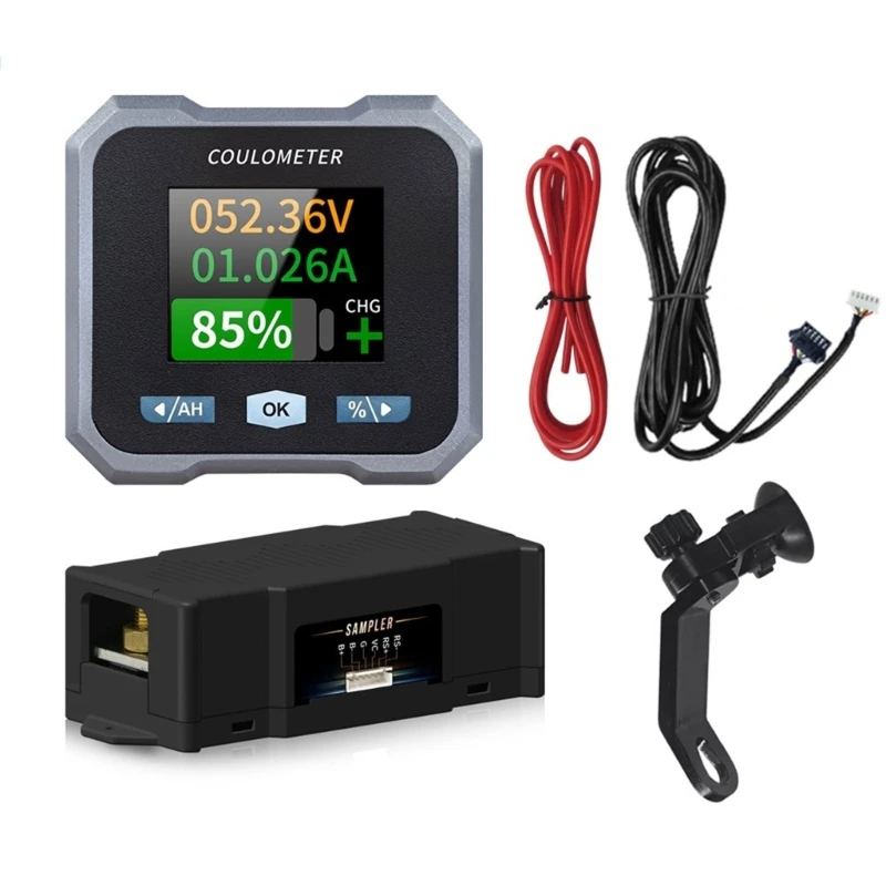 16FB Waterproof Coulometer Energy Meter Capacity Detection BL-F 10-100V for Scooters Electric Car Motorcycle
16FB Waterproof Coulometer Energy Meter Capacity Detection BL-F 10-100V for Scooters Electric Car Motorcycle