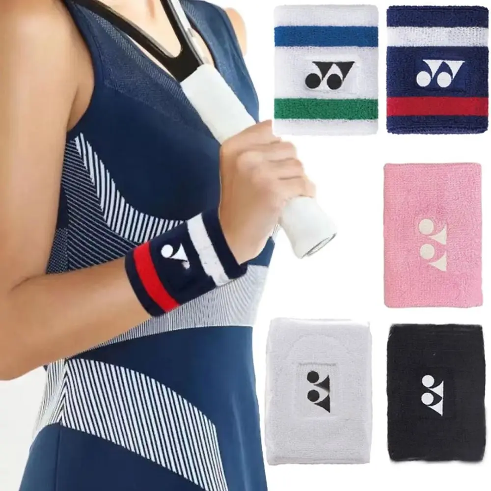 

Sweat Absorption Sport Wrister New Multicolor Breathable Sport Bracers Wrist Guard Sweat Towel Badminton Wristband Tennis