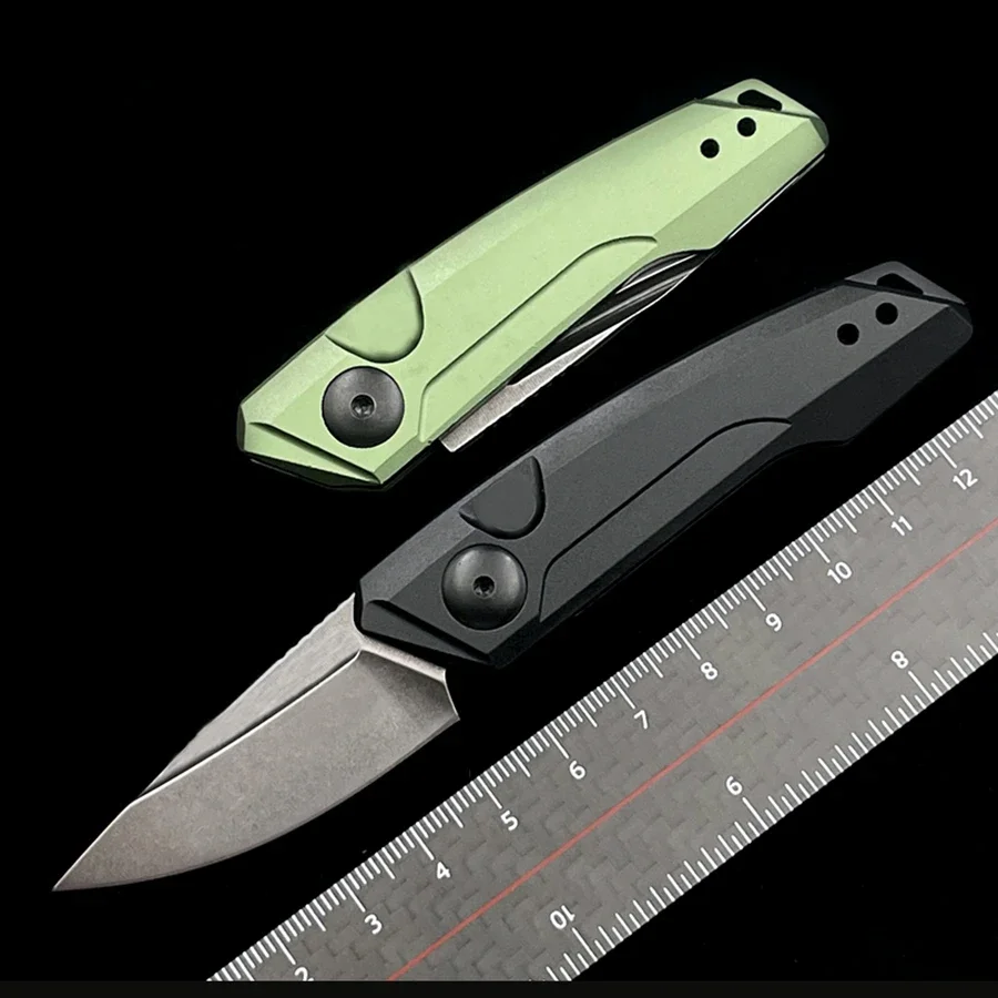 KS 7250 Launch 9 Aluminum Alloy CPM-154 Folding Knife Outdoor Camping Hunting Pocket EDC Tool Knife
KS 7250 Launch 9 Aluminum Alloy CPM-154 Folding Knife Outdoor Camping Hunting Pocket EDC Tool Knife
