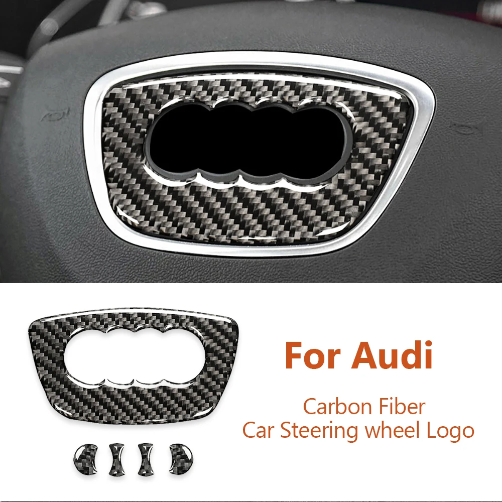 For Audi A3 A4L A6L Q7 Q5 35 TFSI Carbon Fiber Car Steering Wheel Logo Decorative Stickers Auto Interior Modification Accesorios
For Audi A3 A4L A6L Q7 Q5 35 TFSI Carbon Fiber Car Steering Wheel Logo Decorative Stickers Auto Interior Modification Accesorios