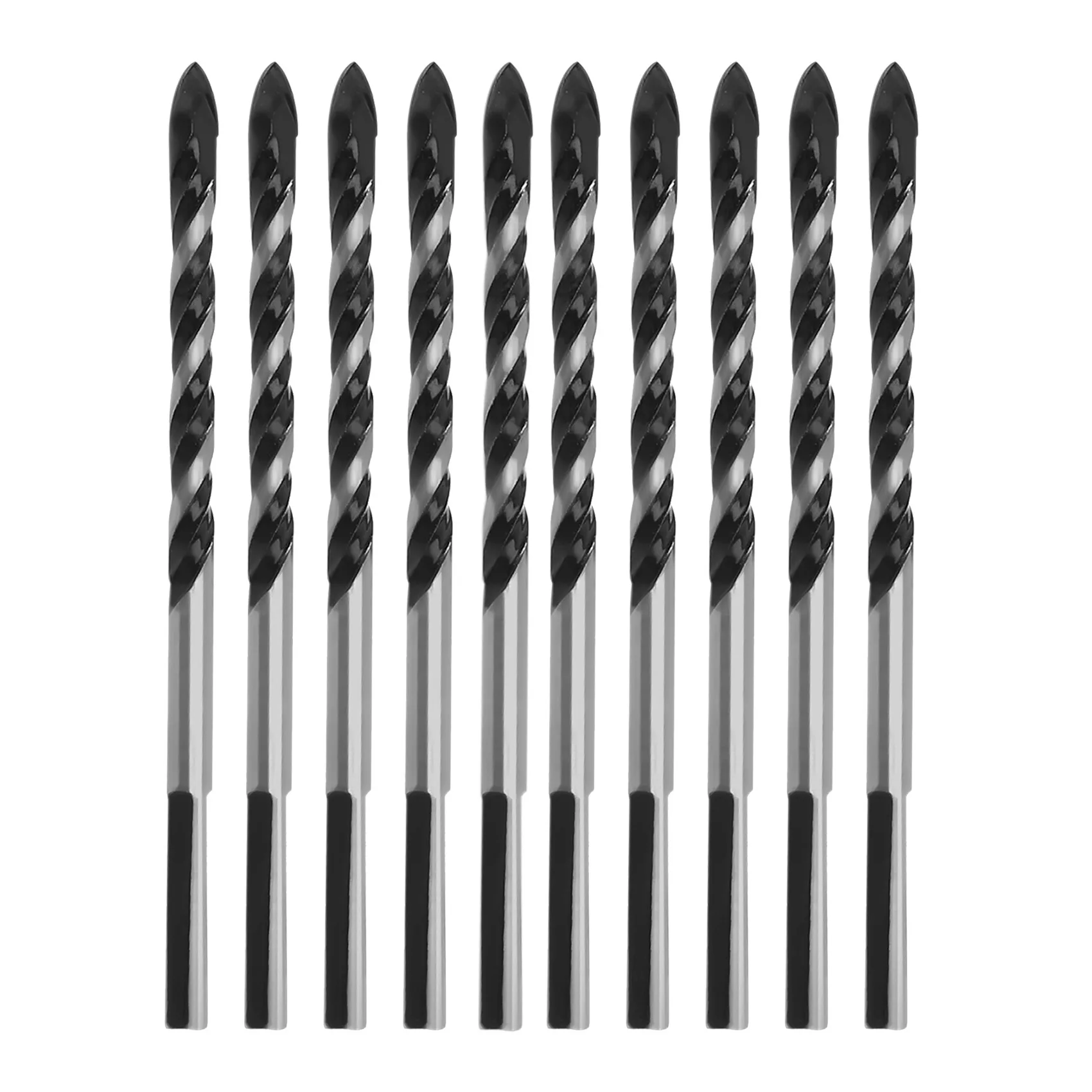 Multipurpose Drill Bits, 10-Piece 6mm Multi-material Drill Bit Set for Drilling in Tile, Glass, Concrete, Brick, Wood, and
Multipurpose Drill Bits, 10-Piece 6mm Multi-material Drill Bit Set for Drilling in Tile, Glass, Concrete, Brick, Wood, and