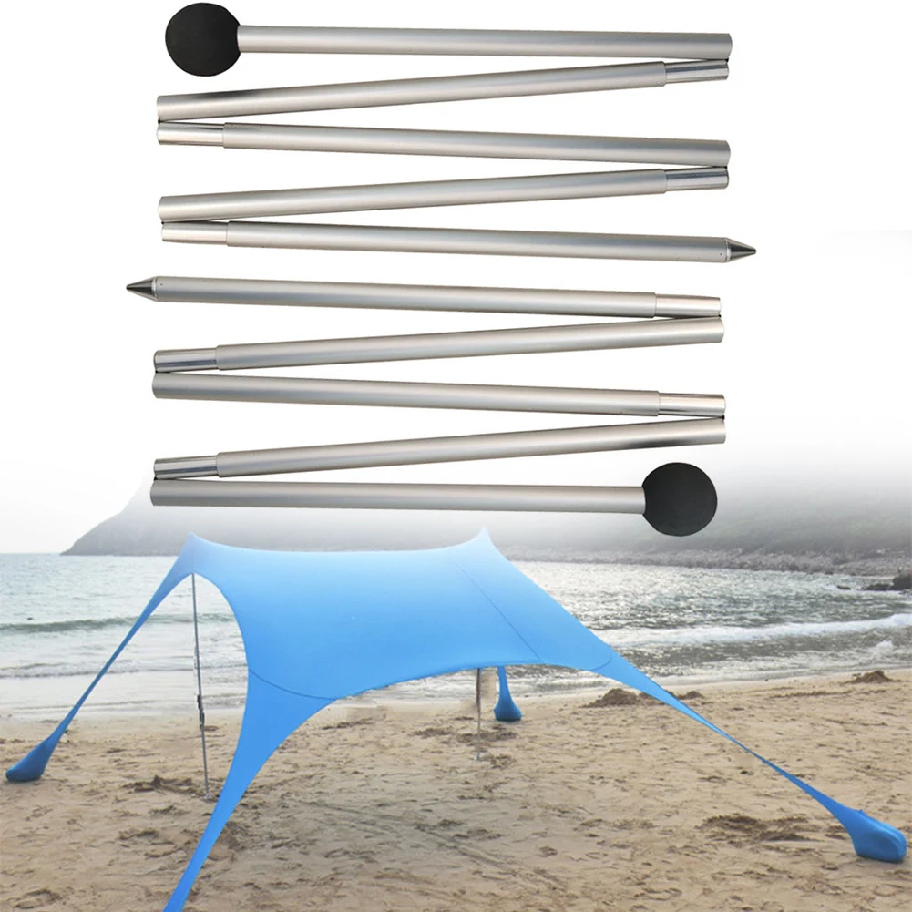 2 Sets Tent Poles Aluminum Alloy Camping Tents Poles Beach Tent Poles Canopy Pole With EVA Balls For Camping Beach Shade
2 Sets Tent Poles Aluminum Alloy Camping Tents Poles Beach Tent Poles Canopy Pole With EVA Balls For Camping Beach Shade