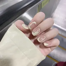 Sparkling Milk White Simple Short Removable Nail Piece Nail Enhancement Piece Finished Product Wearing Nail Gentle Nail Patch
Sparkling Milk White Simple Short Removable Nail Piece Nail Enhancement Piece Finished Product Wearing Nail Gentle Nail Patch