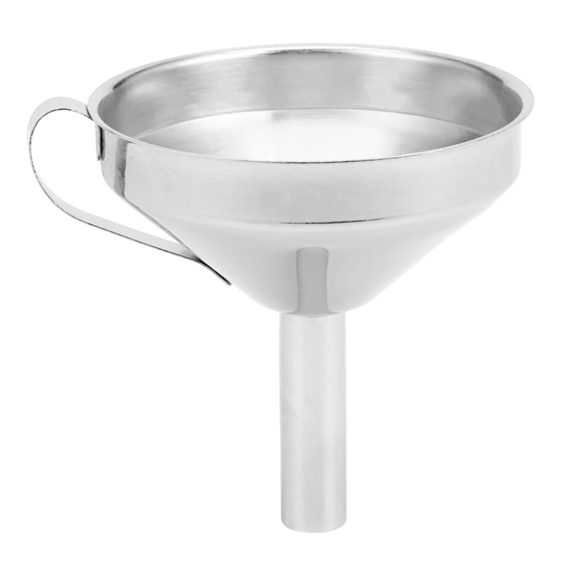 Stainless Steel Kitchen Funnel With Detachable Filter For Transporting Liquids& Fluid, Adding Ingredients Jams And Marmalades To
Stainless Steel Kitchen Funnel With Detachable Filter For Transporting Liquids& Fluid, Adding Ingredients Jams And Marmalades To