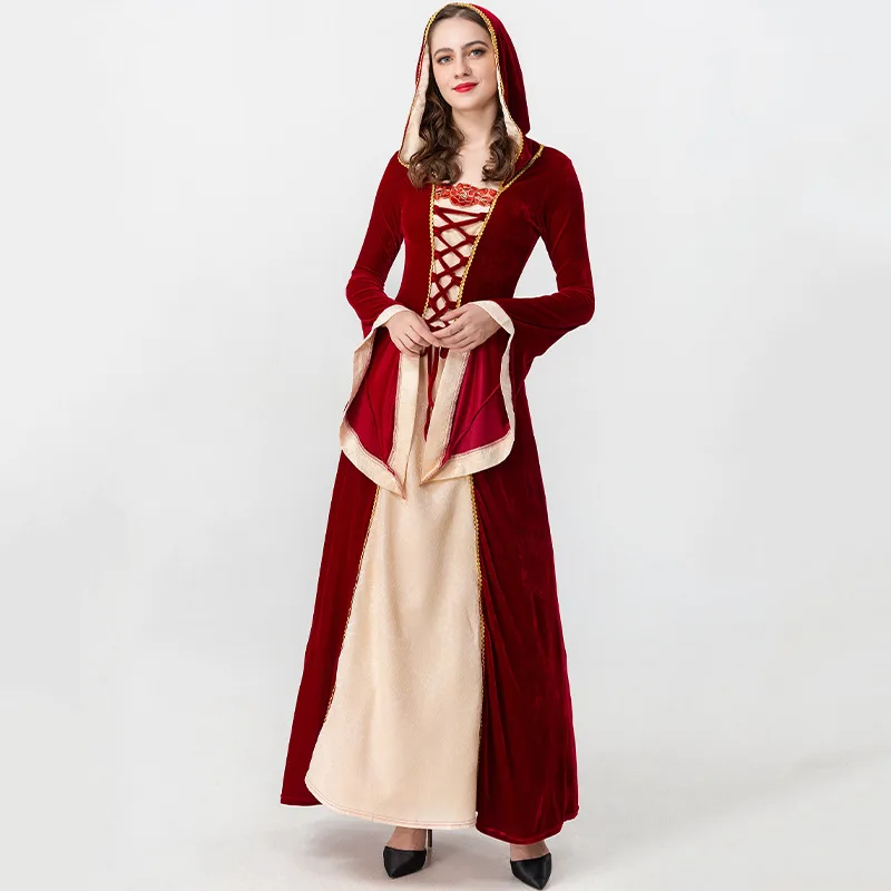 Medieval Renaissance Cosplay Costume Vintage Gothic Bandage Women Dress Flare Sleeve Floor Length Goth Vampire Witch Dresses 20
Medieval Renaissance Cosplay Costume Vintage Gothic Bandage Women Dress Flare Sleeve Floor Length Goth Vampire Witch Dresses 20