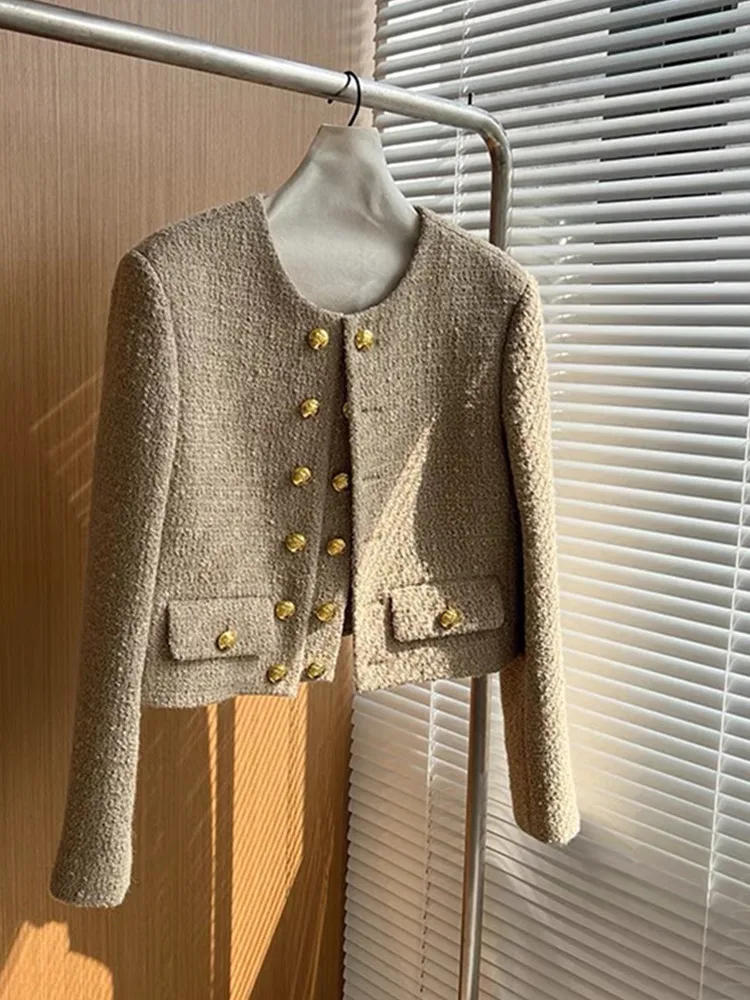 French Runway Style Small Fragrance Tweed Coat Women's New Autumn And Winter High-End Lady Temperament Woolen Jacket
French Runway Style Small Fragrance Tweed Coat Women's New Autumn And Winter High-End Lady Temperament Woolen Jacket