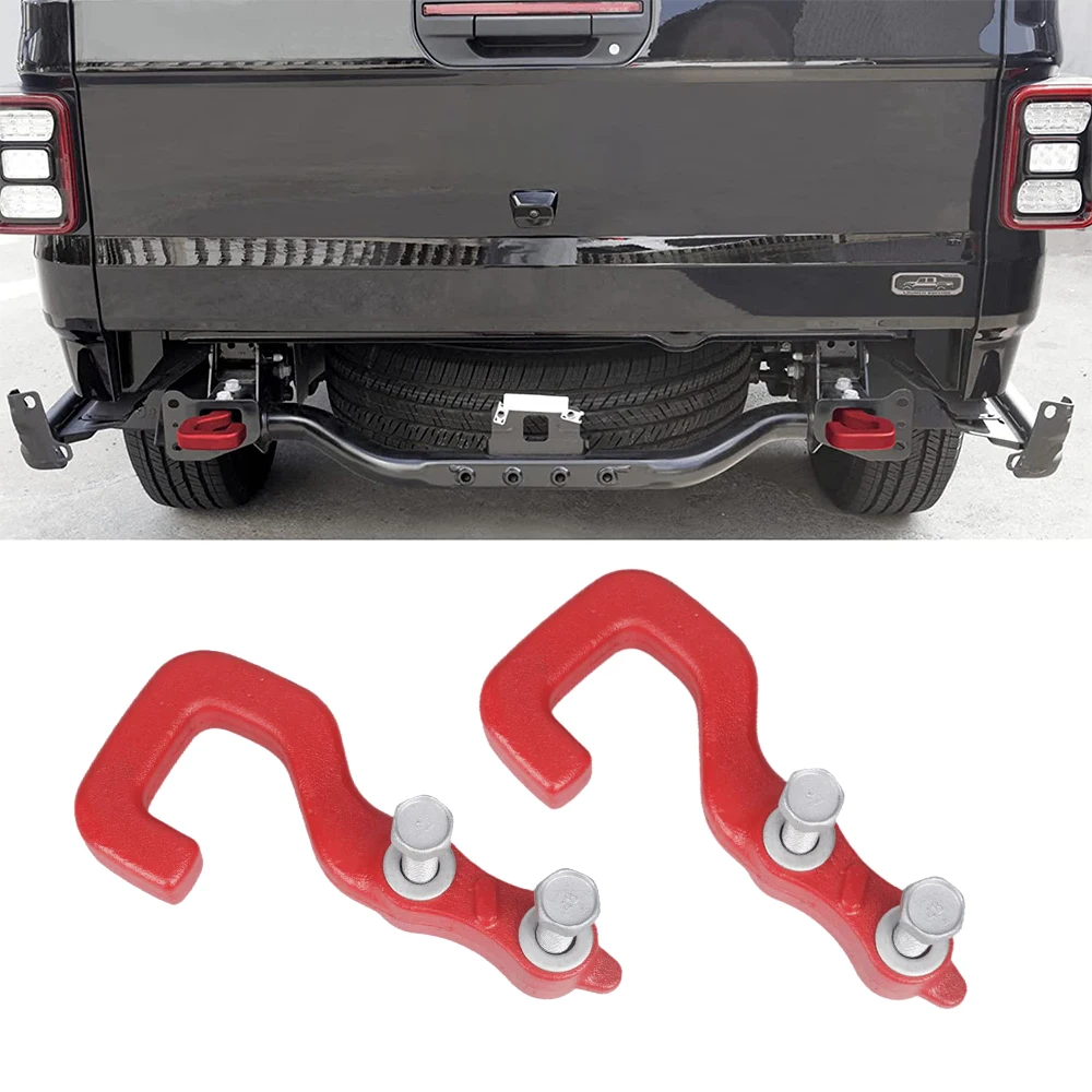 A Set Tow Ready 68468059AA Receiver Mount Tow Hook For Jeep Gladiator JT 2020 2021 2022+ Truck Rear Bumper Accessories
A Set Tow Ready 68468059AA Receiver Mount Tow Hook For Jeep Gladiator JT 2020 2021 2022+ Truck Rear Bumper Accessories