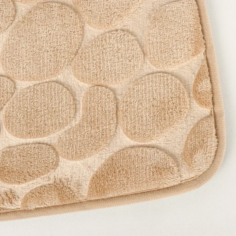 New Cobblestone Non-slip Bathroom Mat L-shaped Corner Toilet Mat Machine Washable Soft Absorbent WC Floor Mat Bath Shower Mats New Cobblestone Non-slip Bathroom Mat L-shaped Corner Toilet Mat Machine Washable Soft Absorbent WC Floor Mat Bath Shower Mats