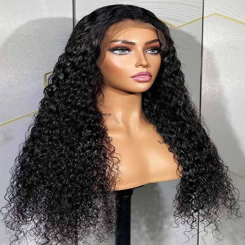 Long Soft 180%Density 26Inch Kinky Curly Black Color Deep Lace Front Wigs For Women With Baby Hair Glueless Preplucked Daily
Long Soft 180%Density 26Inch Kinky Curly Black Color Deep Lace Front Wigs For Women With Baby Hair Glueless Preplucked Daily