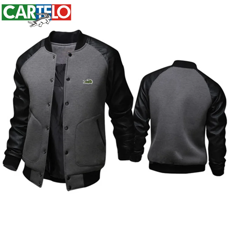 CARTELO Spring and Autumn New Man Jacket Coat Casual Sweatshirt Hip Hop Baseball Jacket Men Fashion Streetwear Patchwork Jacket
CARTELO Spring and Autumn New Man Jacket Coat Casual Sweatshirt Hip Hop Baseball Jacket Men Fashion Streetwear Patchwork Jacket