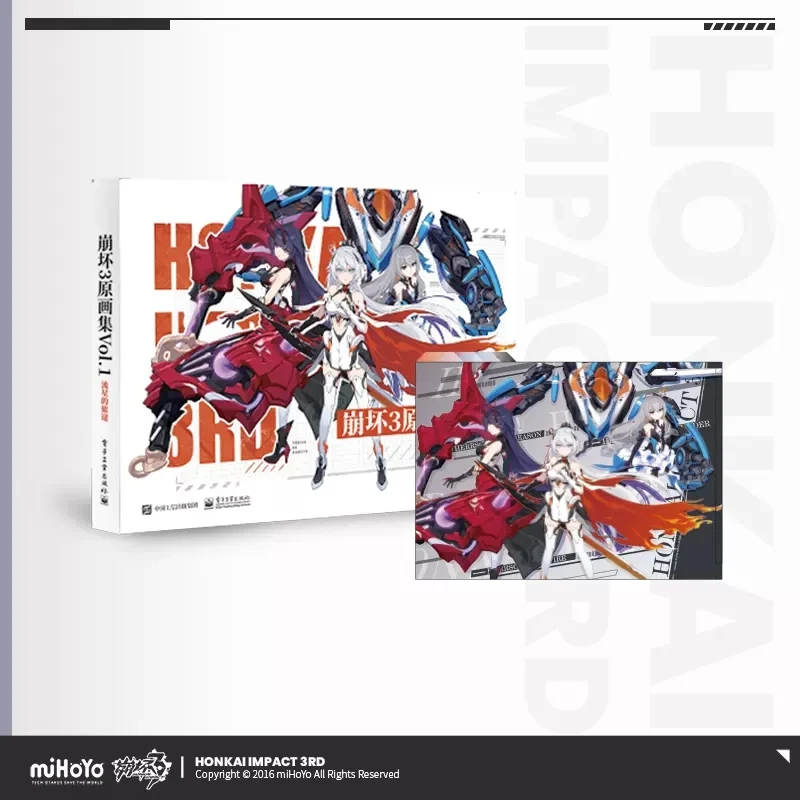 Honkai Impact 3 Original Art Collection Official Game Meteor's Journey Kiana Cospaly Accessories Collection Hot Anime New Gifts
Honkai Impact 3 Original Art Collection Official Game Meteor's Journey Kiana Cospaly Accessories Collection Hot Anime New Gifts