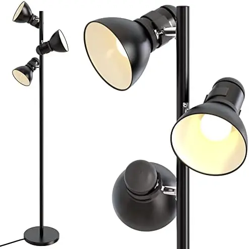 Intuition 3 Light Floor Lamp Standing Lamp for Living Room, Bedroom, Office - Adjustable Modern Tree Floor Lamps, 60W Bright Spo
Intuition 3 Light Floor Lamp Standing Lamp for Living Room, Bedroom, Office - Adjustable Modern Tree Floor Lamps, 60W Bright Spo