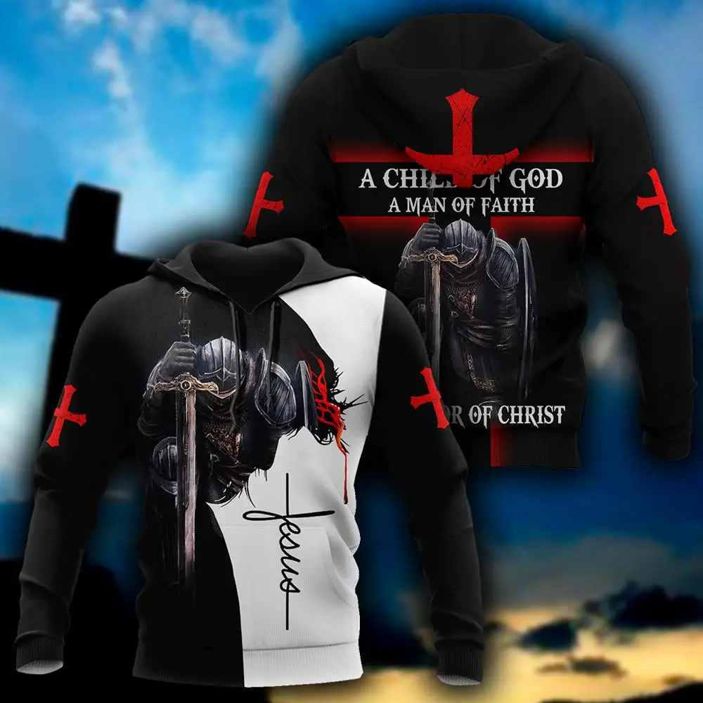 Harajuku Knights Templar Jesus Men Hoodie Sweatshirt 3D Printed Unisex Fashion Casual Streetwear Zip Jacket Hombre Clothes DW-71
Harajuku Knights Templar Jesus Men Hoodie Sweatshirt 3D Printed Unisex Fashion Casual Streetwear Zip Jacket Hombre Clothes DW-71
