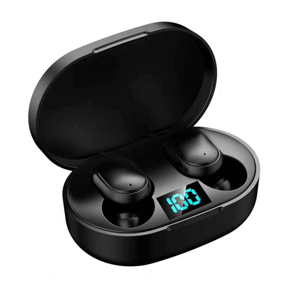 E6S Wireless Earbud Bluetooth 5.0 LED Power Digital Display IPX4 In Ear Stereo Noise Cancelling Sports Headsets With Micro
E6S Wireless Earbud Bluetooth 5.0 LED Power Digital Display IPX4 In Ear Stereo Noise Cancelling Sports Headsets With Micro