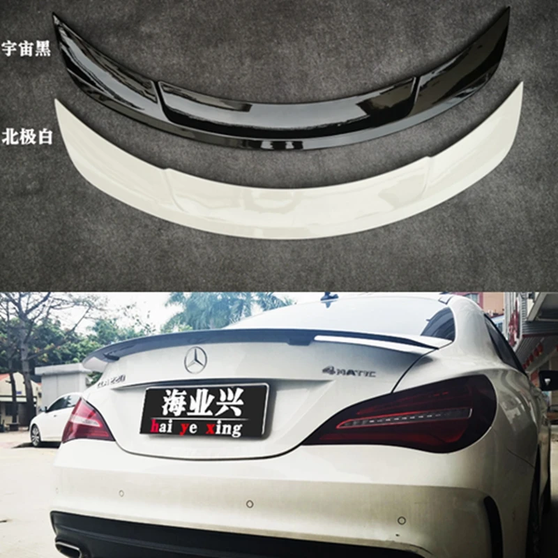 For Mercedes-Benz CLA W117 CLA180 CLA200 CLA250 CLA260 ABS Rear Trunk Wing Spoiler CLA45 RT Style 2014 - UP
For Mercedes-Benz CLA W117 CLA180 CLA200 CLA250 CLA260 ABS Rear Trunk Wing Spoiler CLA45 RT Style 2014 - UP