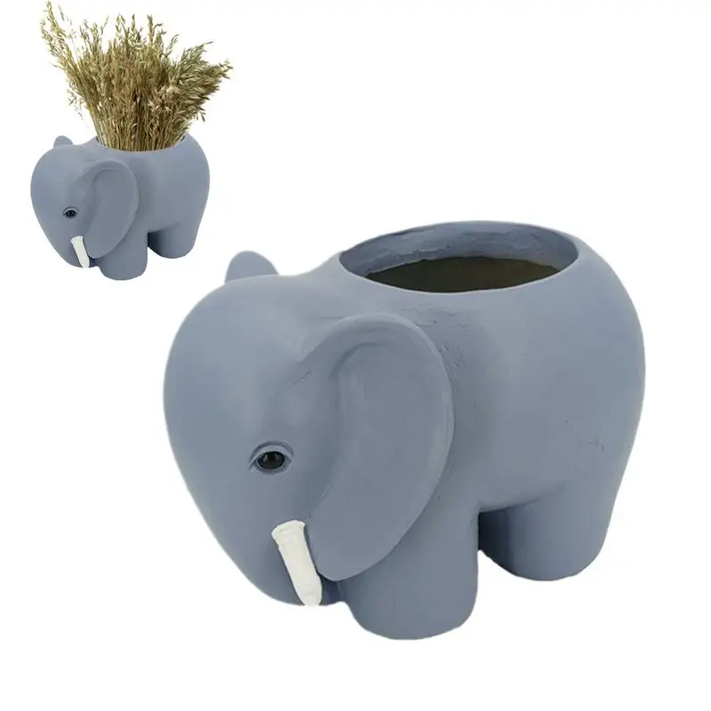 Elephant Planter Pot Indoor gardening supplies animal theme flowerpot Resin Succulent container table centerpiece home decor
Elephant Planter Pot Indoor gardening supplies animal theme flowerpot Resin Succulent container table centerpiece home decor