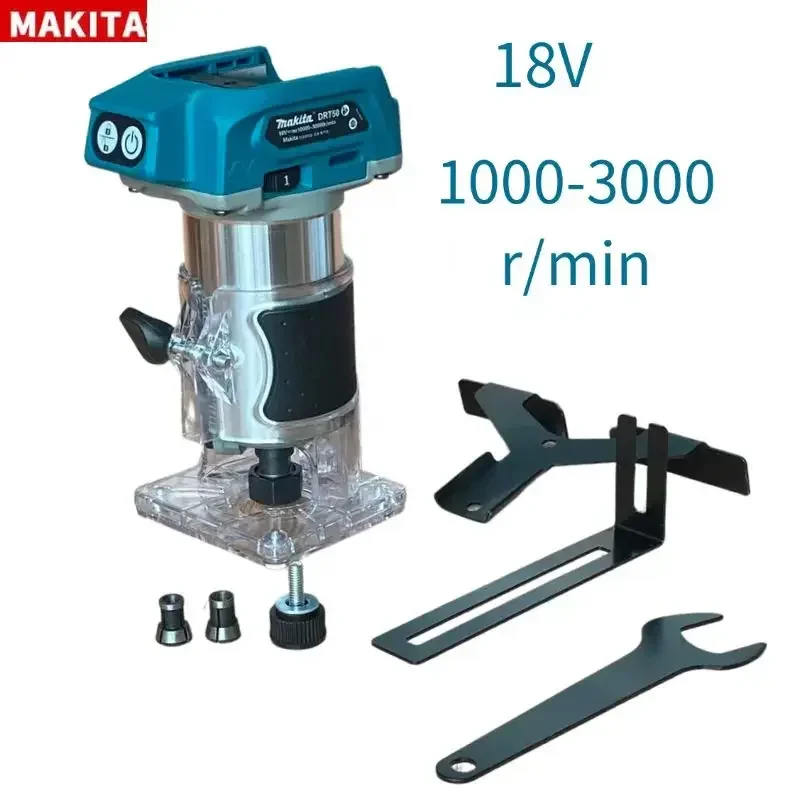 Makita DRT50Z LXT Brushless Cordless Laminate Trimmer 18V Carpenter Lithium Tools DRT50ZJX9 30000RPM Electric Trimmer Woodworker
Makita DRT50Z LXT Brushless Cordless Laminate Trimmer 18V Carpenter Lithium Tools DRT50ZJX9 30000RPM Electric Trimmer Woodworker