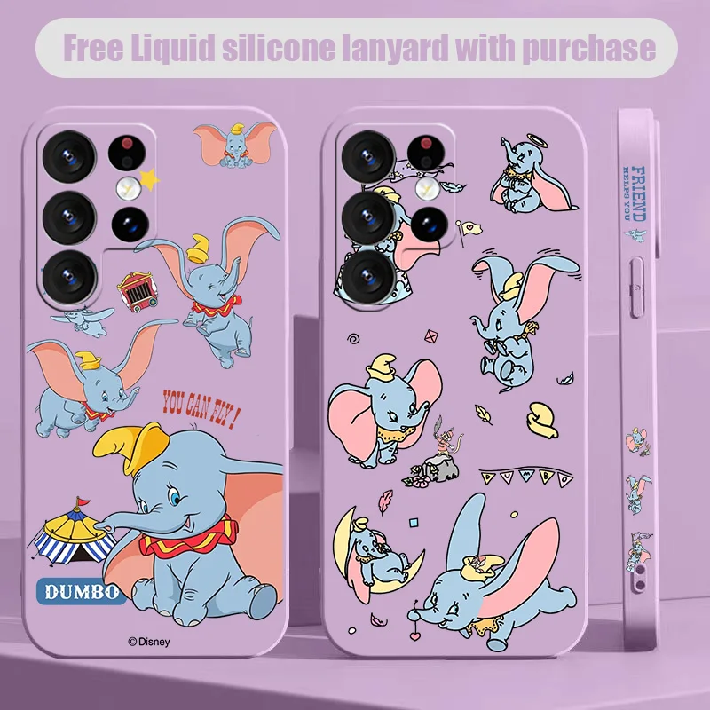 Disney Dumbo Cute For Samsung S10 S20 S21 S22 S23 S24 S10e Plus Lite Ultra FE Liquid Left Rope Phone Case Funda Shell Cover Capa
Disney Dumbo Cute For Samsung S10 S20 S21 S22 S23 S24 S10e Plus Lite Ultra FE Liquid Left Rope Phone Case Funda Shell Cover Capa