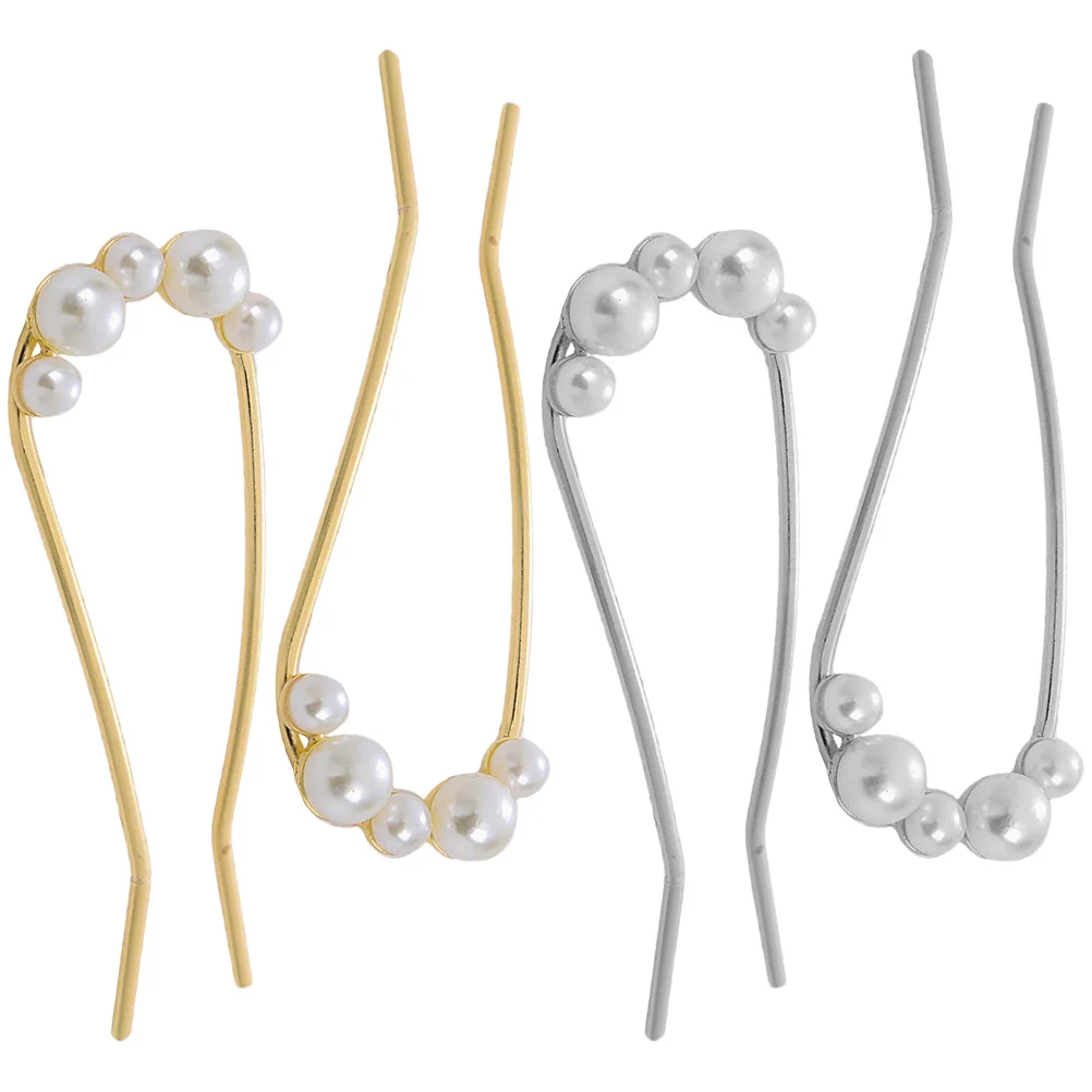 4 Pcs Hairpin Accessories Forks French Pins Clip Sticks Long Women Decorative U Thick
4 Pcs Hairpin Accessories Forks French Pins Clip Sticks Long Women Decorative U Thick